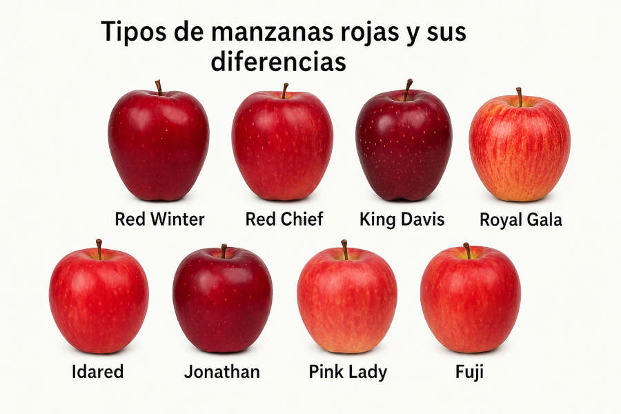 tipo manzanas rojas