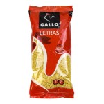 Pasta letras gallo